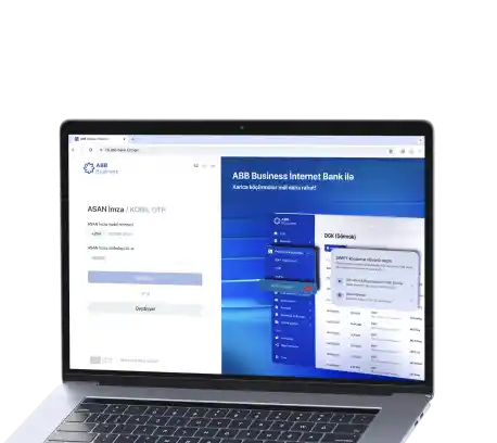ABB Business İnternet Bank ilə biznes əməliyyatlarınızı həyata keçirin